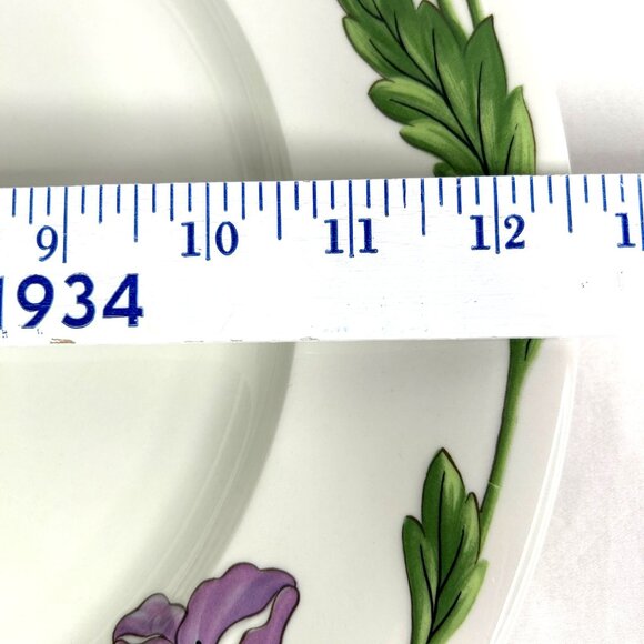 Villeroy & Boch Amapola 12.5" Porcelain Dinner Plate Floral Germany - Picture 4 of 7